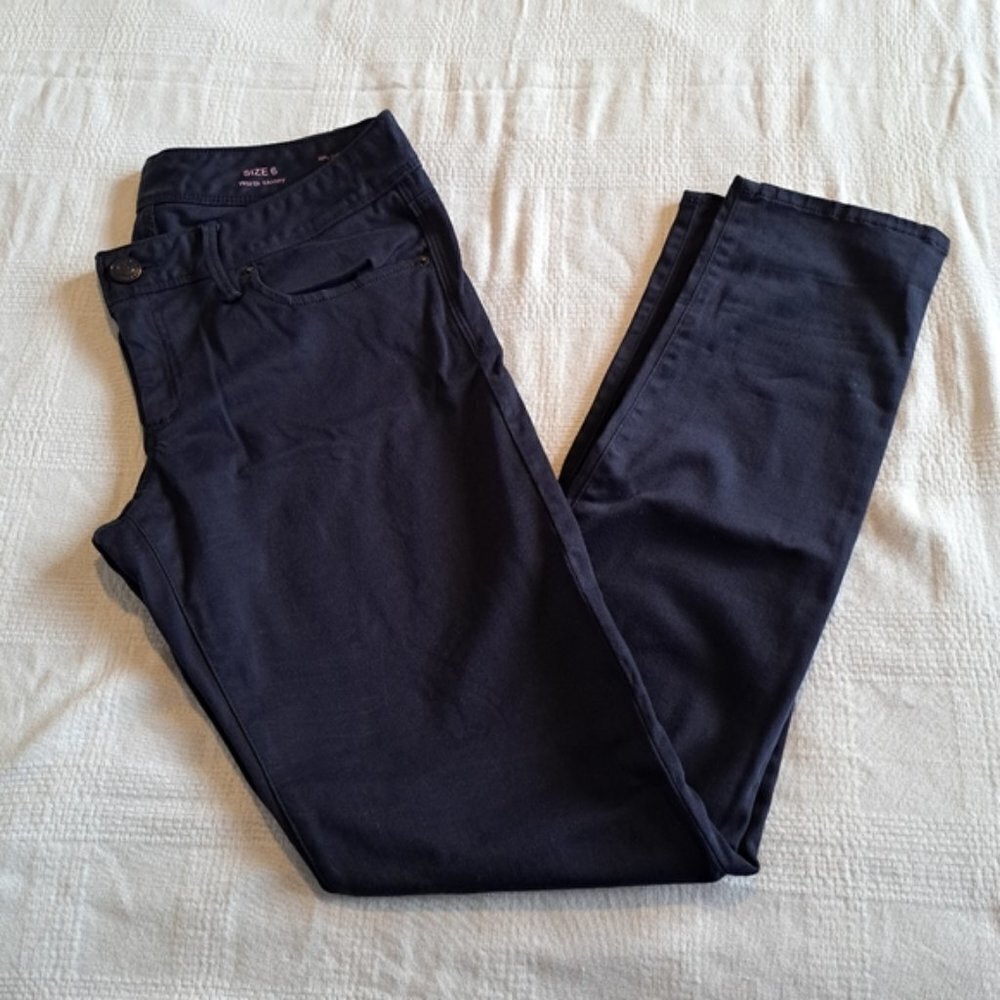 Lilly Pulitzer Worth women's skinny size 6 blue pants vvguc